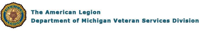 The American Legion Department of Michigan Veteran Services Division